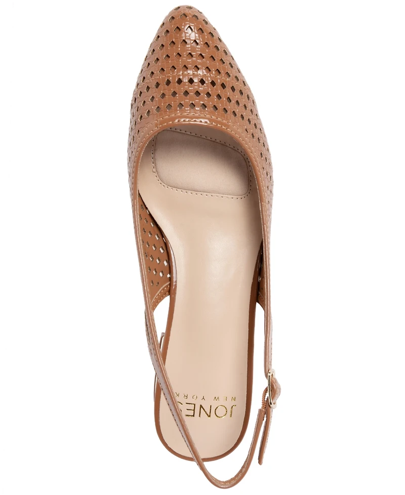 Jones New York Women's Quilsy Slingback Dress Flats