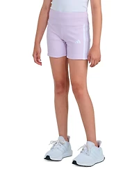 adidas Girls' 8-16 Detached Waistband Rib Bike Shorts