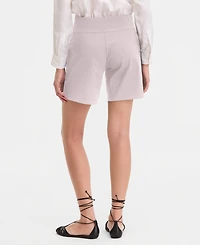 I.n.c. International Concepts Women's Bengaline Shorts, Macy's Exclusive