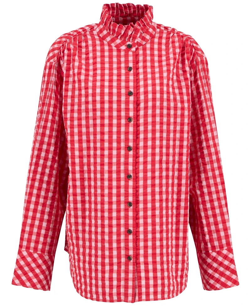Barbour Women's Long-Sleeve Collared Esther Shirt