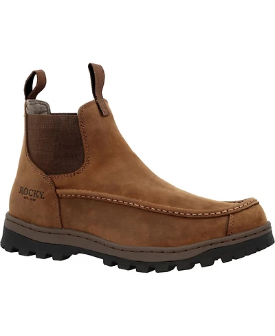 Rocky Men's Outback Lte Moc Toe Chelsea Outdoor Boot