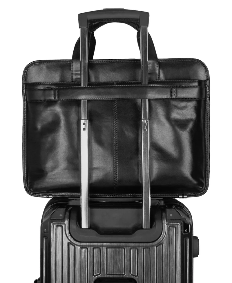 Mancini Men's Laptop Briefcase