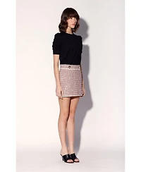 Walter Baker Women's Hera Canyon Tweed Mini Skirt