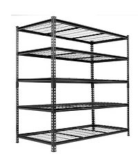 Rainsken 5-Tier Heavy Duty Metal Shelving Unit
