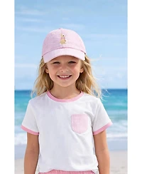 Bits & Bows Little/Big Girls Bunny Bow Baseball Hat