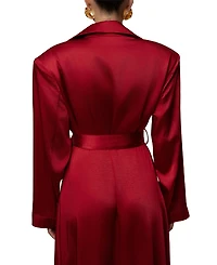 Jluxlabel Women's Satin Embrace Maxi Dress