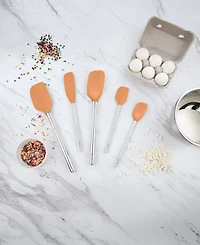 Tovolo Flex-Core 5-Pc. Stainless Steel Handle Spatula Set