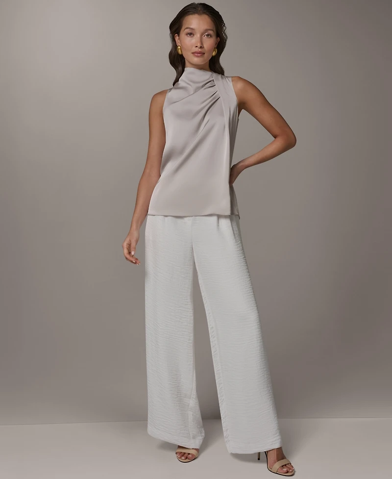 Donna Karan New York Women's Cowl Neck Top