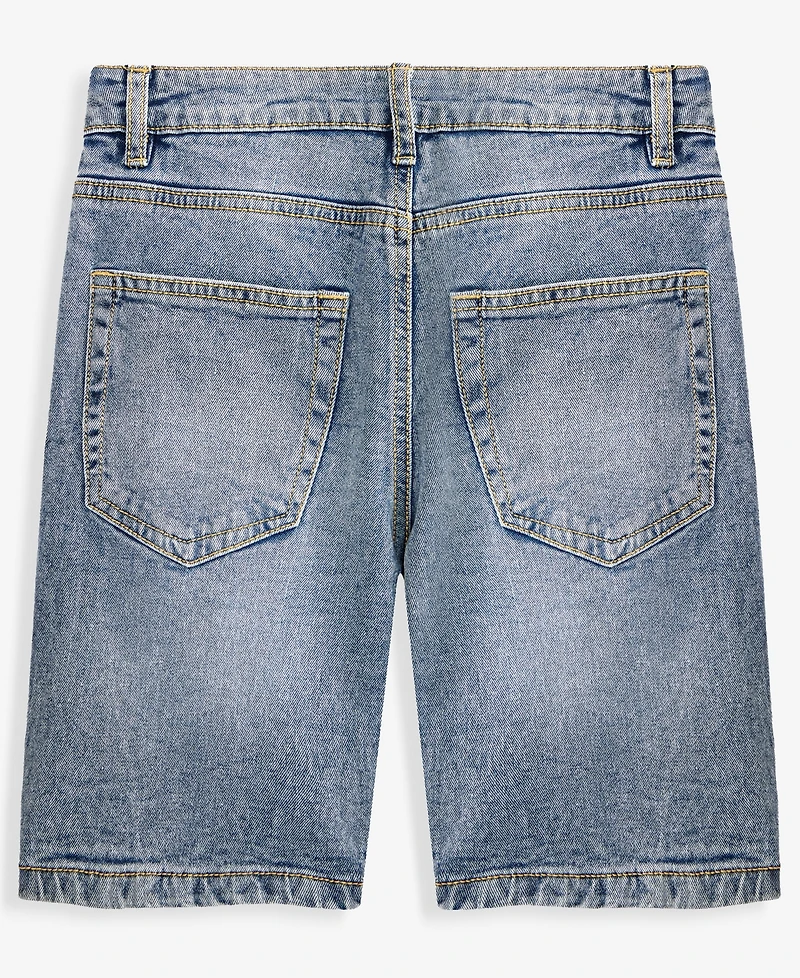 Epic Threads Big Boys Distressed Denim Shorts, Macy's Exclusive