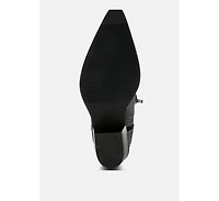 Costello Rhinestones Embellished Cowboy Boots