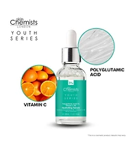skinChemists Anti-Aging Hydrating Serum Polyglutamic Acid 1%, Vitamin C 3% 30ml
