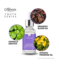 skinChemists Anti-Aging Sensitive Skin Serum Dragon's Blood 5%, Centella Asiatica 3%, Evening Primrose Oil 1% 30ml