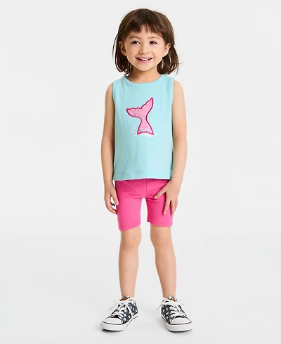 Epic Threads Girls' Toddler 12M-5T Mermaid Tank Top, Macy's Exclusive