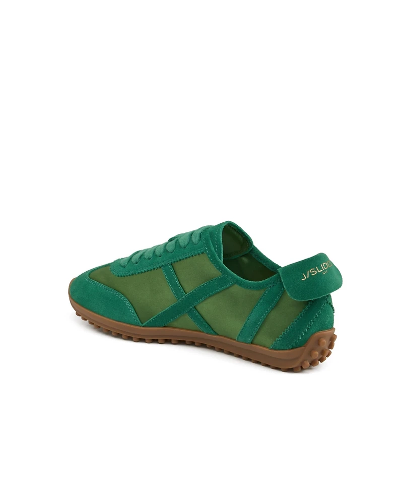 Jslides Women's Emily Suede Sneaker