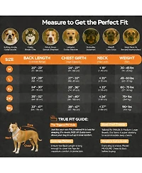 Aronkl Dog Anxiety Relief & Recovery Suit - Soft, Comfortable, Protective