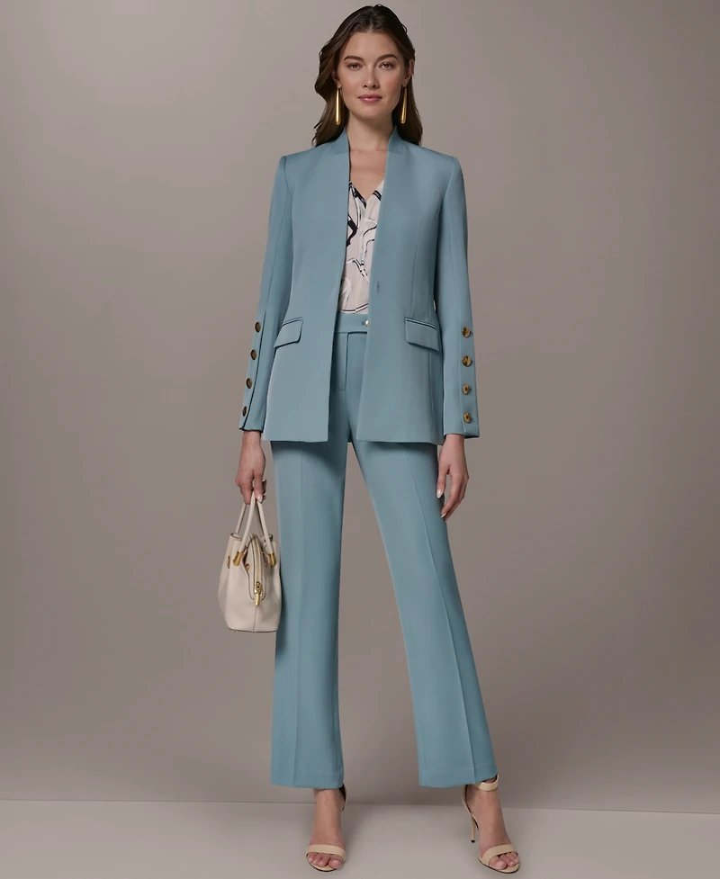 Donna Karan New York Petite Collarless Blazer