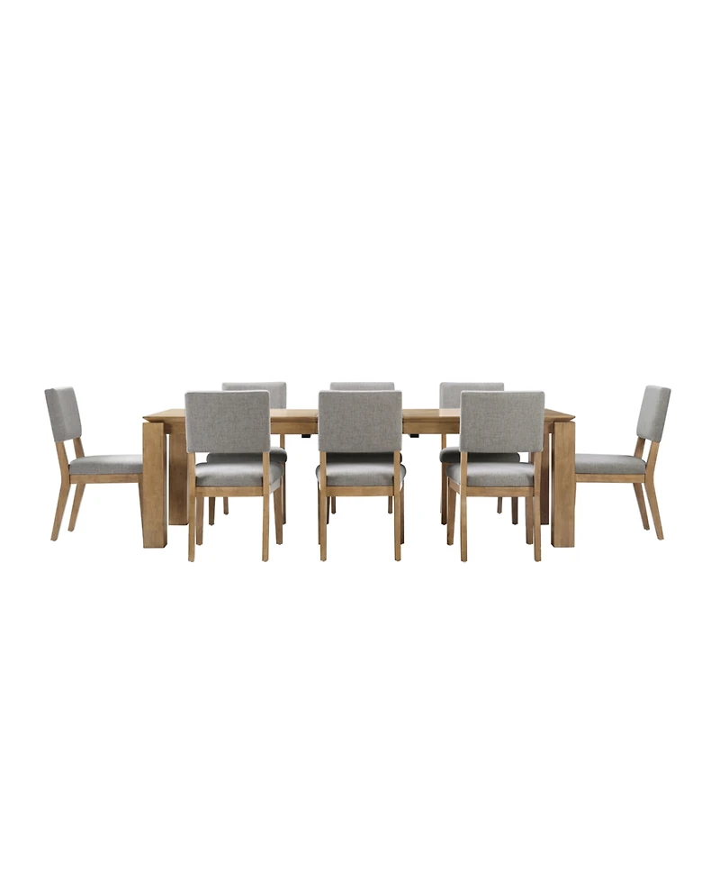 Selby 9-Pc. Dinning Set (1 Dining Table + 8 Chairs)