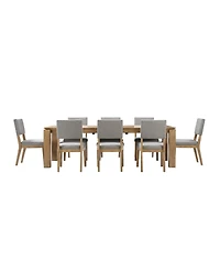 Selby 9-Pc. Dinning Set (1 Dining Table + 8 Chairs)