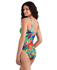ShapeSolver Women's Monroe Underwired One-Piece Swimsuit