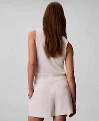 Calvin Klein Women's Blend High-Waisted Mini Skort