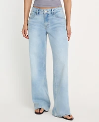 Good American Women's Vintage Low-Rise Jeans