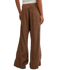 Free People Women's Mid-Rise Wide-Leg Pants