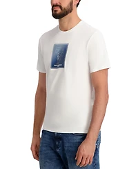 Karl Lagerfeld Paris Men's Regular-Fit Short-Sleeve Crewneck T-Shirt