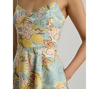Lauren Ralph Women's Floral Midi Dress