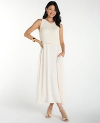 Liverpool Los Angeles Women's Crew Neck Sweater Dress