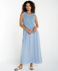 Liverpool Los Angeles Women's Crew Neck Sweater Dress