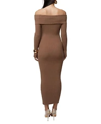 Jluxlabel Women's Kira Ribbed Midi Dress