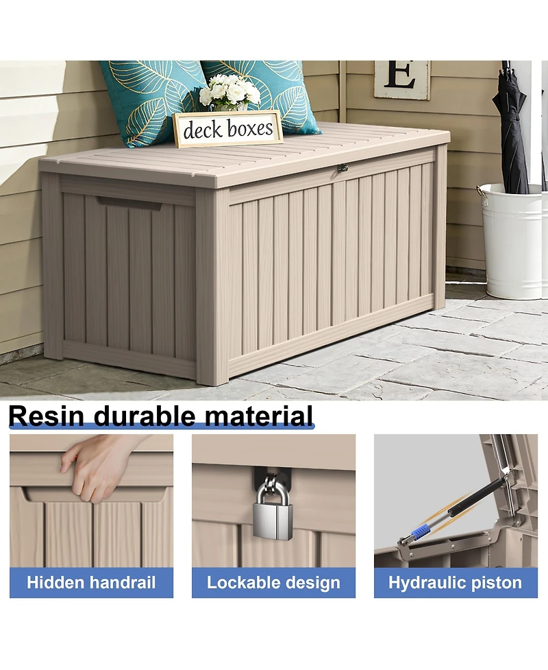Decksplore 120 Gallon deck box