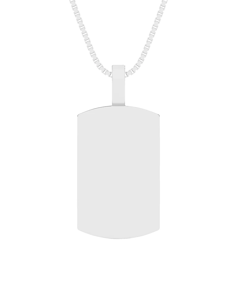 Macy's Diamond (2 ct. t.w.) Pendant Necklace in Sterling Silver