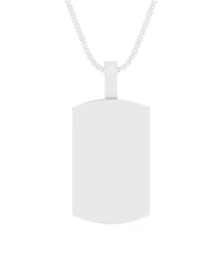 Macy's Diamond (2 ct. t.w.) Pendant Necklace in Sterling Silver