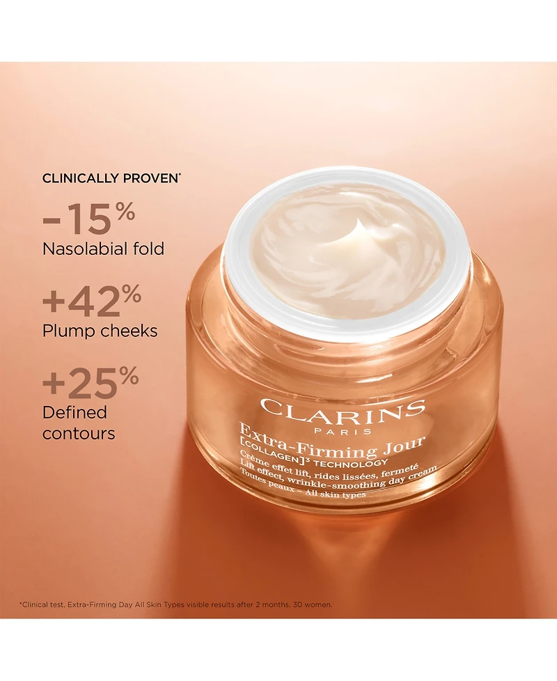 Clarins Extra-Firming Day Refillable Moisturizer, 1.7 oz.