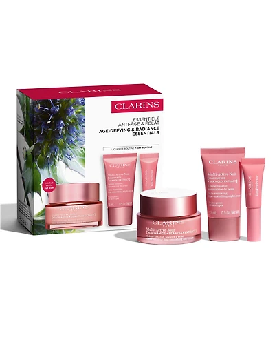 Clarins 3-Pc. Multi-Active Skincare Starter Kit Set