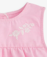 First Impressions Baby Girls' 3M-24M Cotton Scalloped Top & Skort, 2-Piece Set, Macy's Exclusive