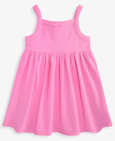 First Impressions Baby Girls' 0M-24M Solid Ribbed Dress, Macy's Exclusive