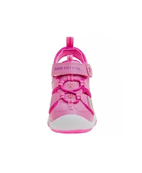Nickelodeon Big Girls Paw Patrol Hook & Loop Closed Toe Sport Sandals Protection Outdoor Ready Durable