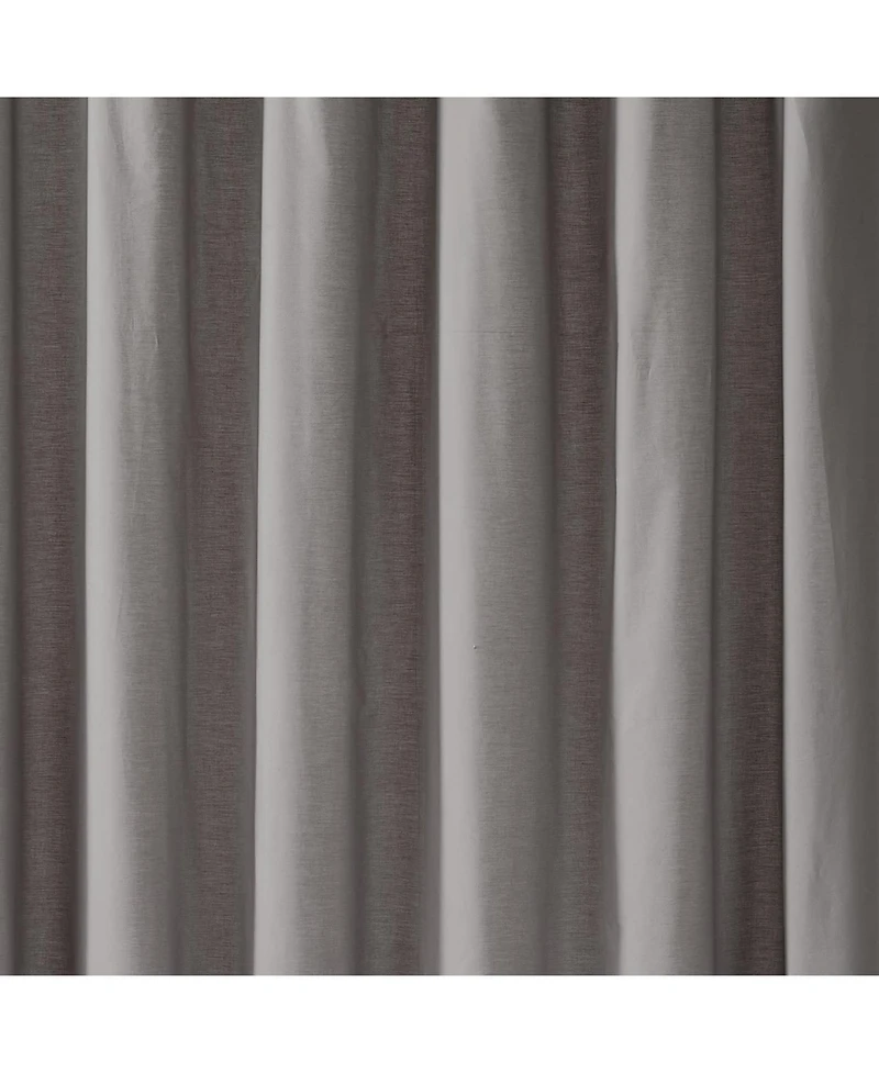 Cannon Percale 200 Thread Count Solid 100% Cotton Drape Pair 2 Piece Window Curtain