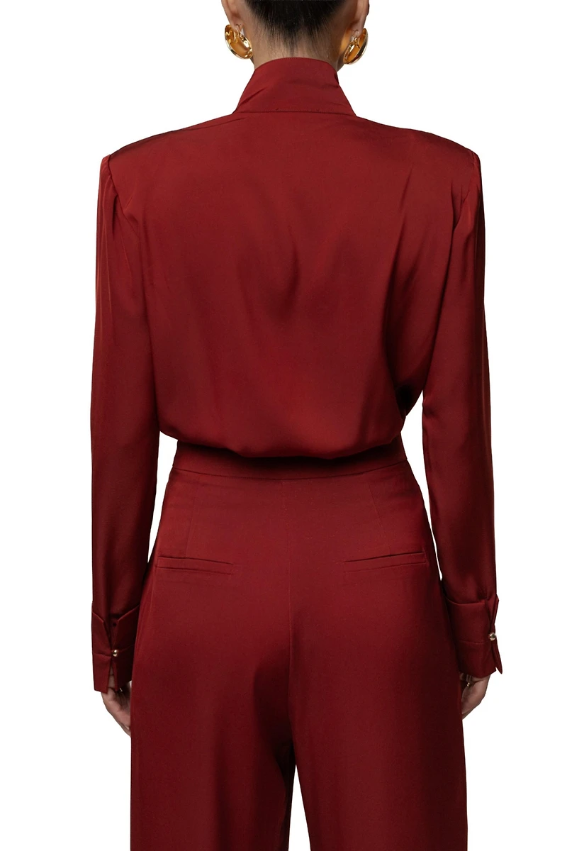Jluxlabel Women's Visionary Pleated Tops & Tees