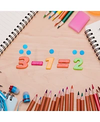 Gse Games & Sports Expert 500 Pieces of 3/4-inch Plastic Transparent Bingo Chips for Game Party