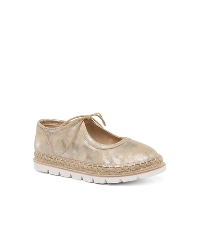 Jslides women's Billie Leather Oxford-Sneaker