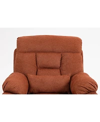 Clihome Old Age Electric Lift Chair, Flat High Density Foam Electric Sofa, with Heating and Massage Functions