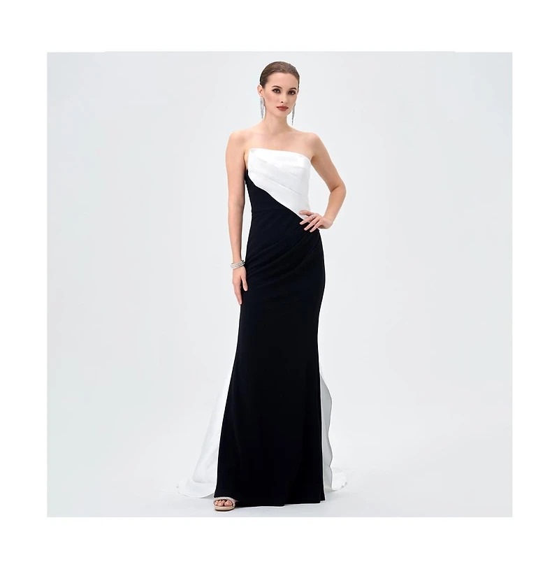 Bariano Women's Yulitza Asymmetric Gown