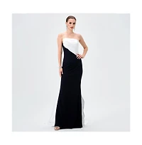 Bariano Women's Yulitza Asymmetric Gown