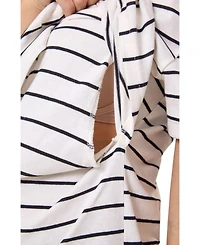 Kindred Bravely Maternity Relaxed Cotton Scoop Neck Nursing Tee