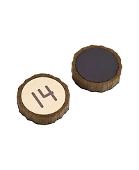Kaplan Early Learning Magnetic Wood Cookie Counters - 21 Pieces