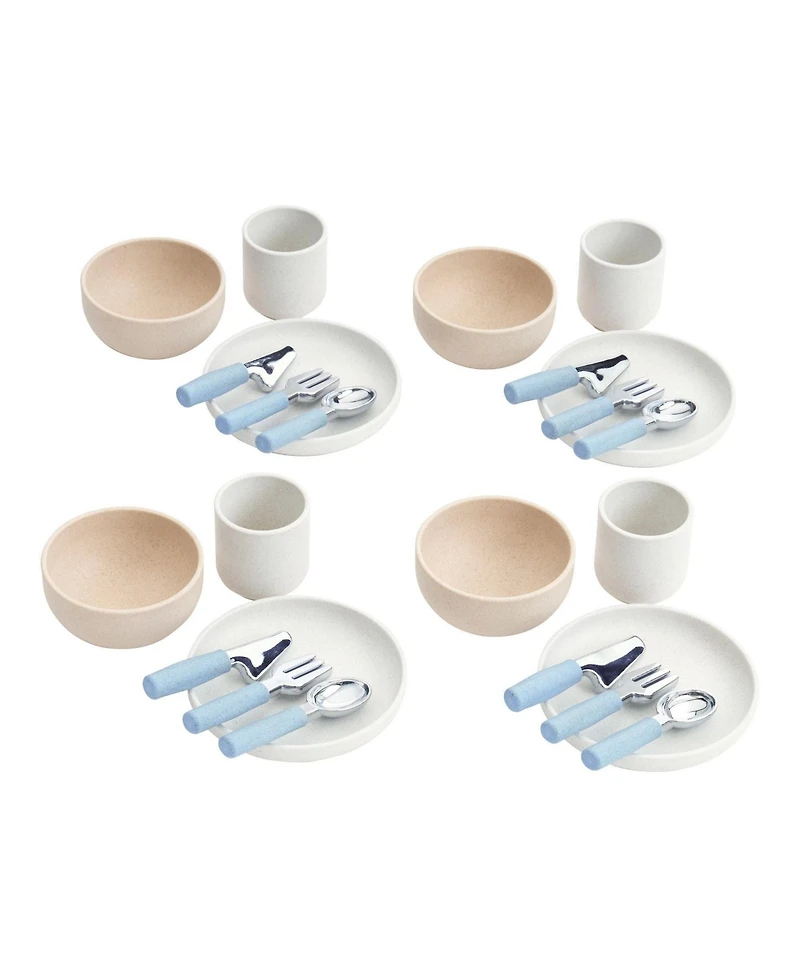 Kaplan Early Learning Breakfast Tableware Set - 24 Pieces