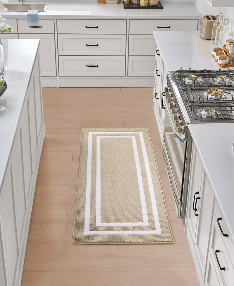 Jean Pierre New York Double Border Runner Rug